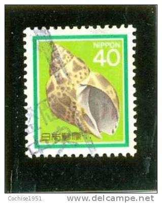 1988 JAPON Y & T N° 1676 ( O ) Coquillage - Used Stamps