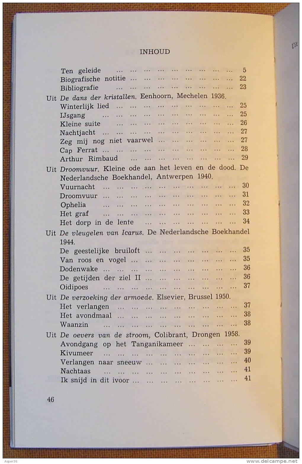 Monografieën Over Vlaamse Letterkunde "Pieter G. Buckinx Door René Verbeeck "1964 - Anciens