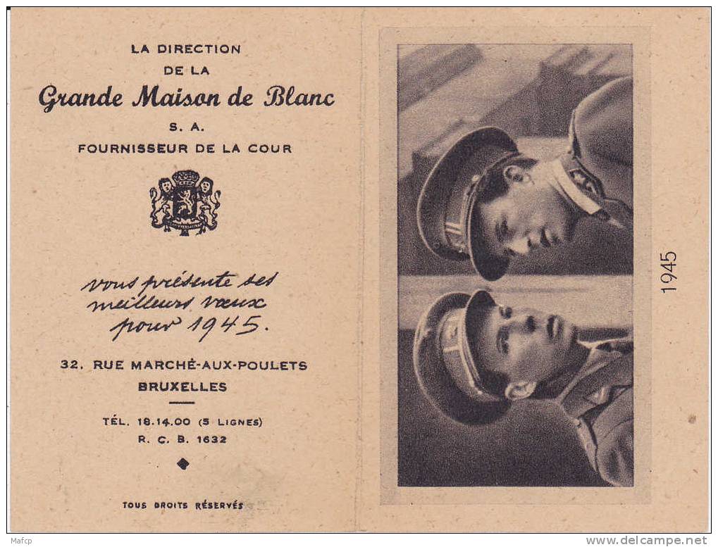 GRANDE MAISON DE BLANC - Petit Format : 1941-60