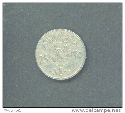 SAUDI ARABIA  -  1400 (Hejira Calendar Date)   25 Halalat  Circ. - Saudi-Arabien