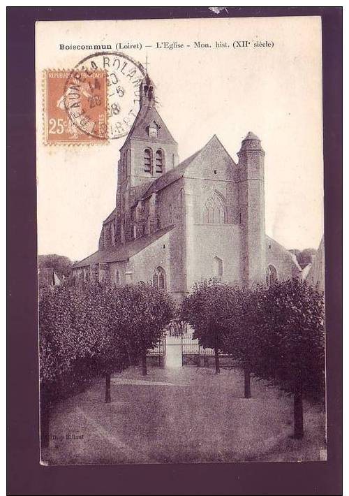 45 - BOISCOMMUN - L´EGLISE - (0108/8892) - Autres & Non Classés