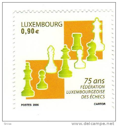 Luxembourg / Chess - Ongebruikt