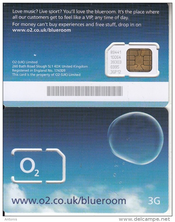 UK - O2 GSM, Chip 4, Mint - Altri & Non Classificati