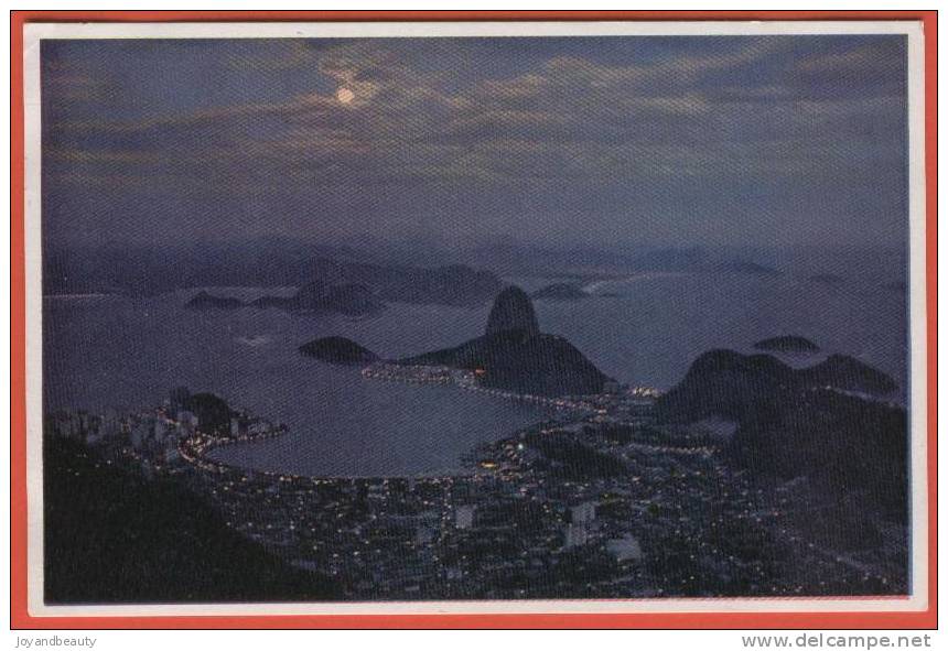 E090, Rio De Janeiro , Noite De Luar , No.5 , Photocard , Non Circulée - Rio De Janeiro