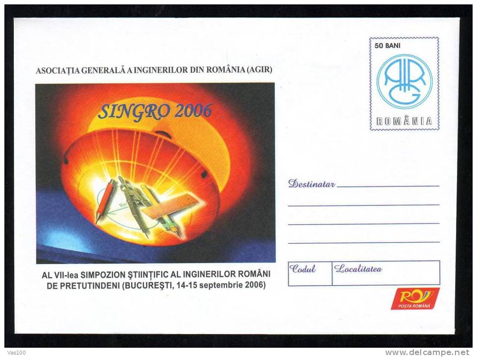 GEOMETRIE, MATHEMATICIAN PHYSICIEN,INGINEUR,2006 COVER-ROMANIA. - Physique