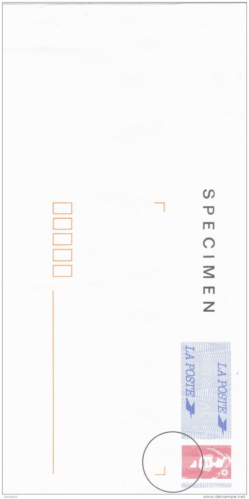 Enveloppe SPECIMEN - Specimen