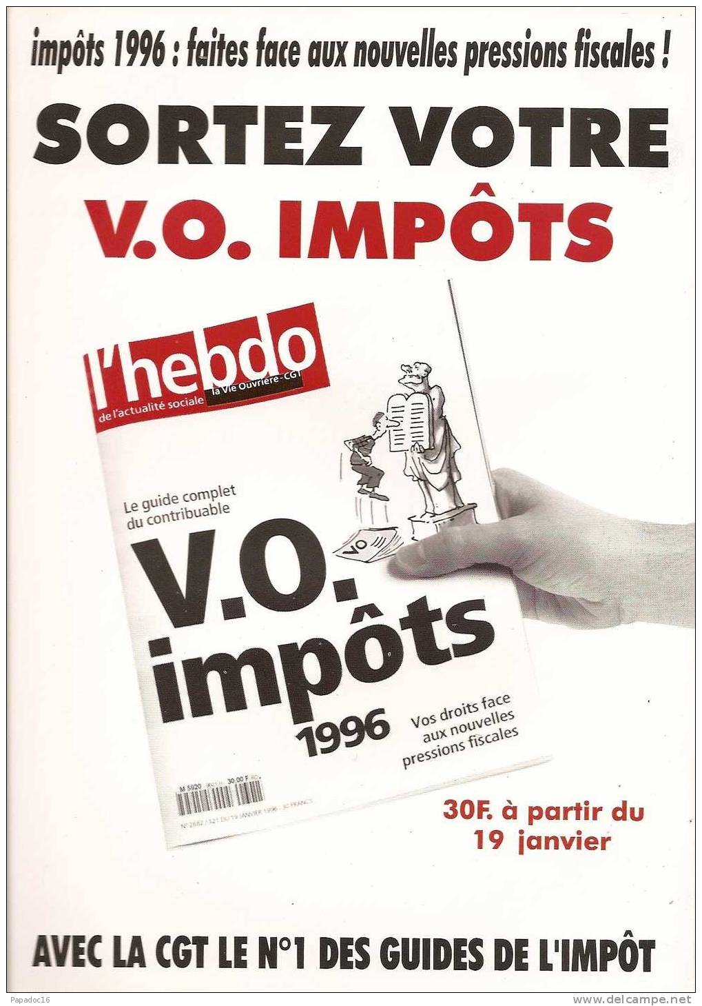 Angoulême 97 : "Les Inégalités" - HS De L'Hebdo De L'actualité Sociale - Lucie Albon / Michaël Sterckeman - Autre Magazines