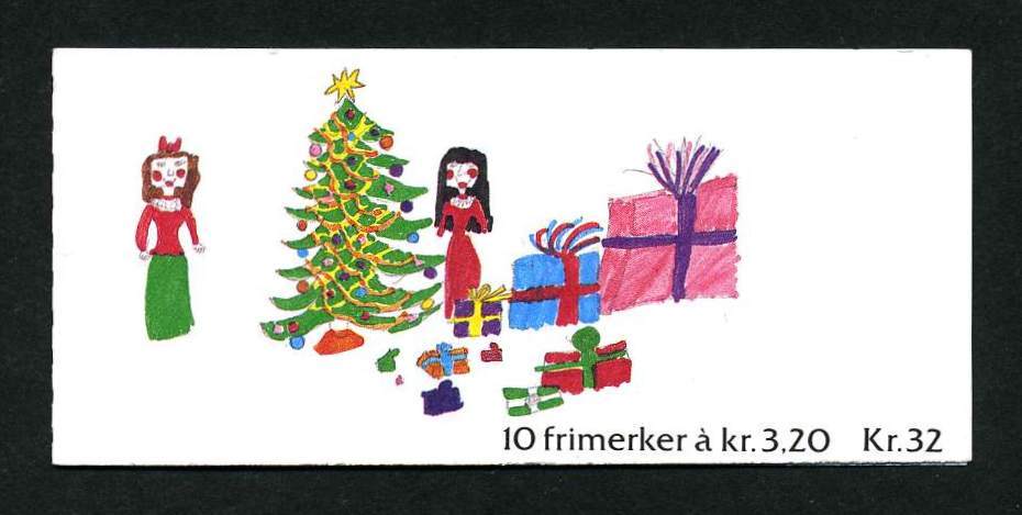 NORVEGE 1990 Carnet N° C1013** Neuf Ier Choix. Superbe. Cote: 15€ (Noël, Christmas. Dessins D'enfants. Children Dra - Carnets