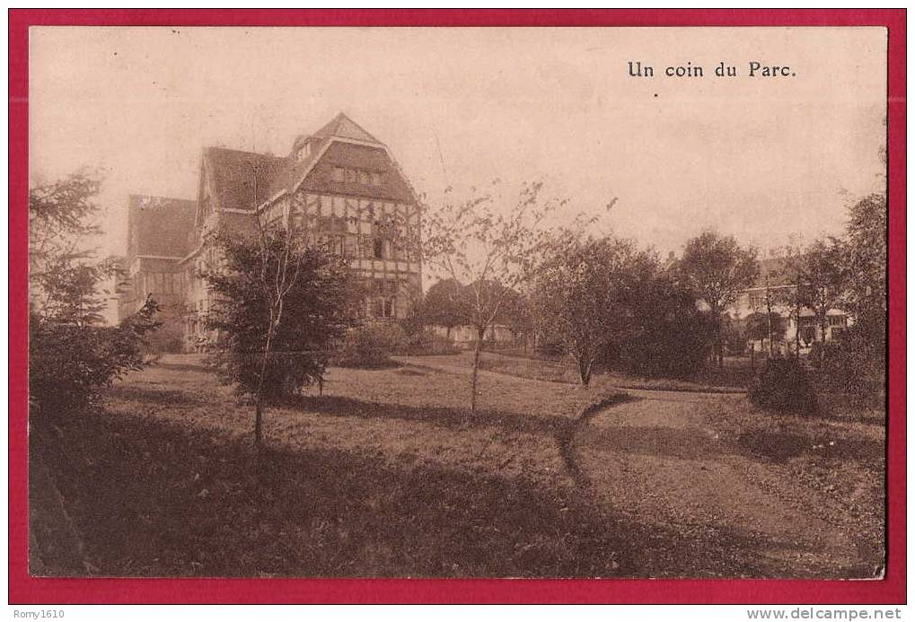 Sanatorium Du Fort Jaco. Traitement Des Maladies Nerveuses, Cure De Repos, Regimes....Un Coin Du Parc. - Uccle - Ukkel