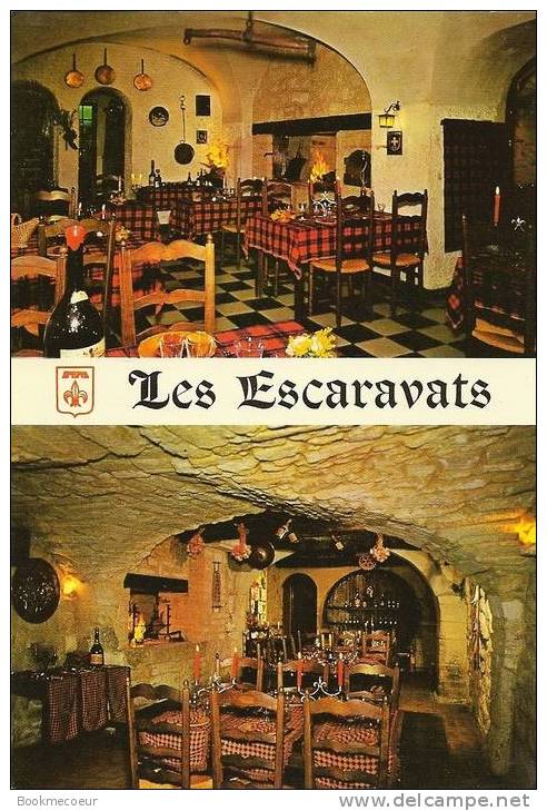 30  REMOULINS  LES ESCARAVATS    RESTAURANT   CHEZ DORLY ET FLORIAN        C1821 - Remoulins