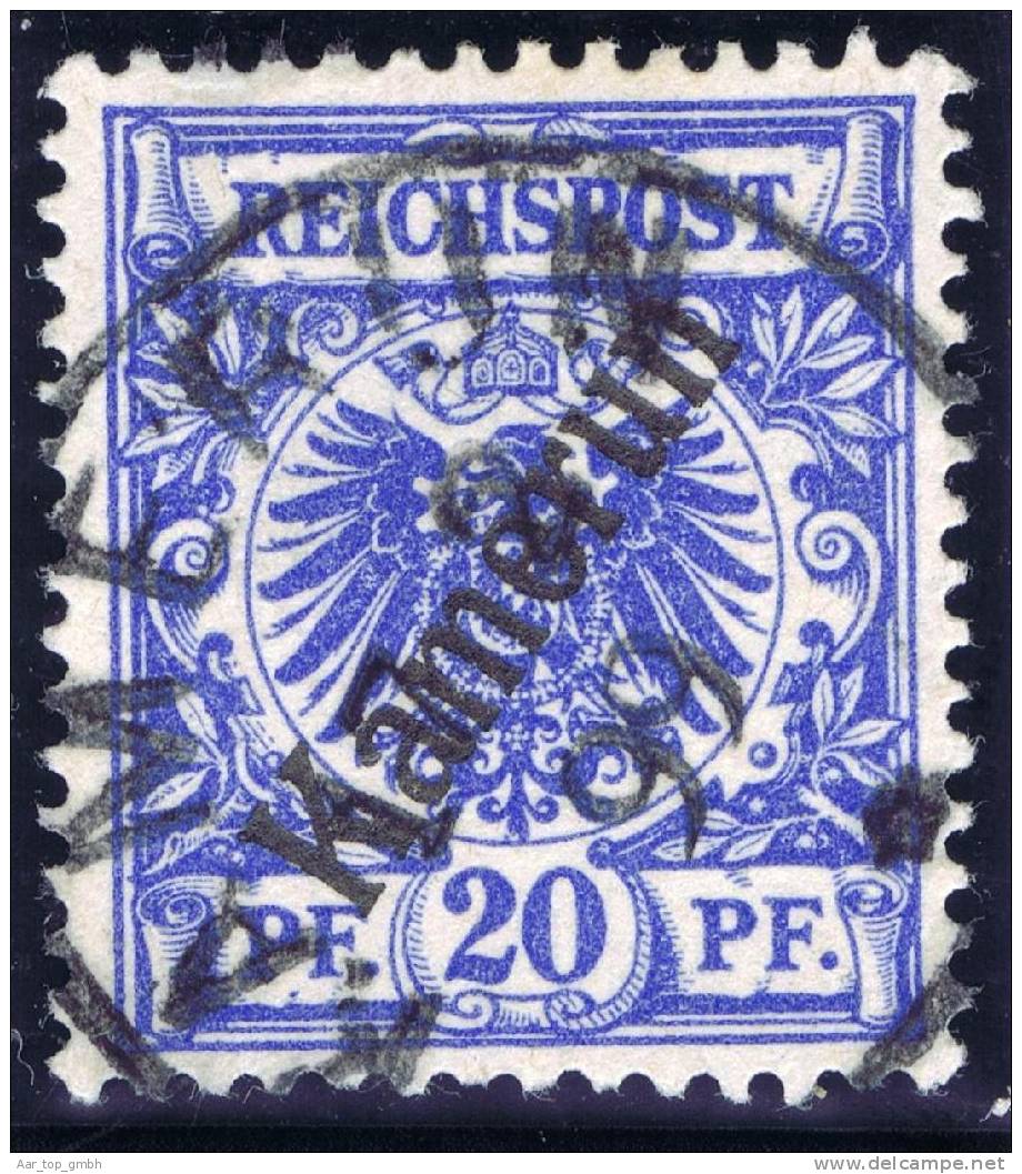 Deutsche Post In Kamerun 1899-02-07 Kamerun Mi#4 Gestempelt - Camerun