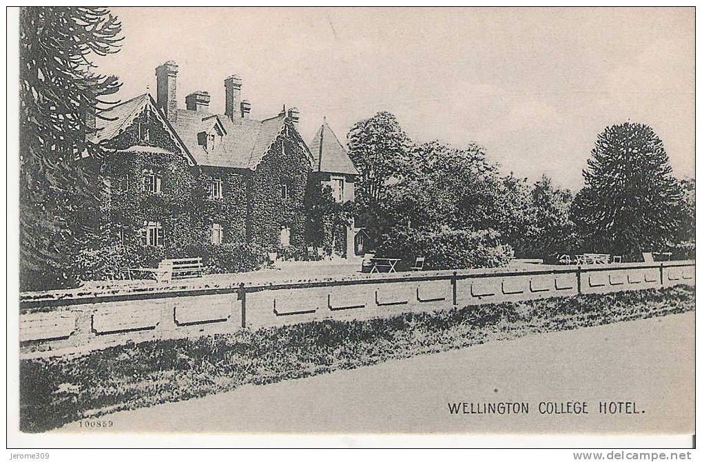 ROYAUME-UNI - WELLINGTON - CPA - N°100859 - WELLINGTON COLLEGE HOTEL - Other & Unclassified