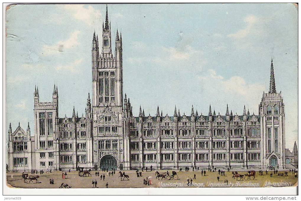 ROYAUME-UNI - ABERDEEN - CPA - N°G 1935/13 - Marischal College, University Buildings, Aberdeen - Aberdeenshire