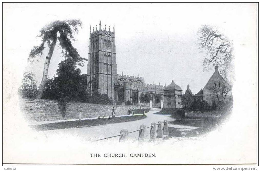GLOS - CHIPPING CAMPDEN CHURCH - EARLY VIGNETTE  Gl274 - Other & Unclassified