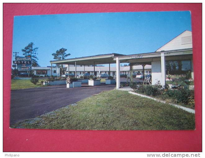 Wilmington NC Town & Country Motel  Early Chrome ---=====(ref136) - Wilmington