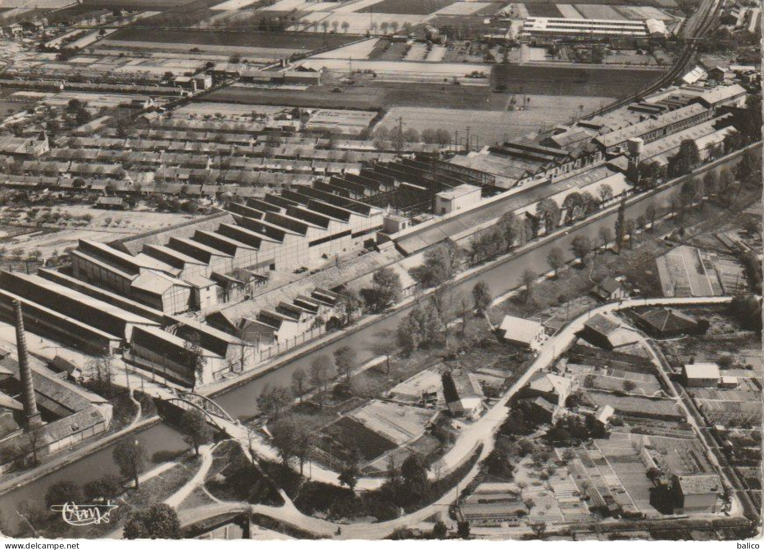 82 - Tarn Et Garonne - Castelsarrasin - Usine De La C.F.M. - Vue Aérienne - C.P..M - Réf, 4 - Castelsarrasin