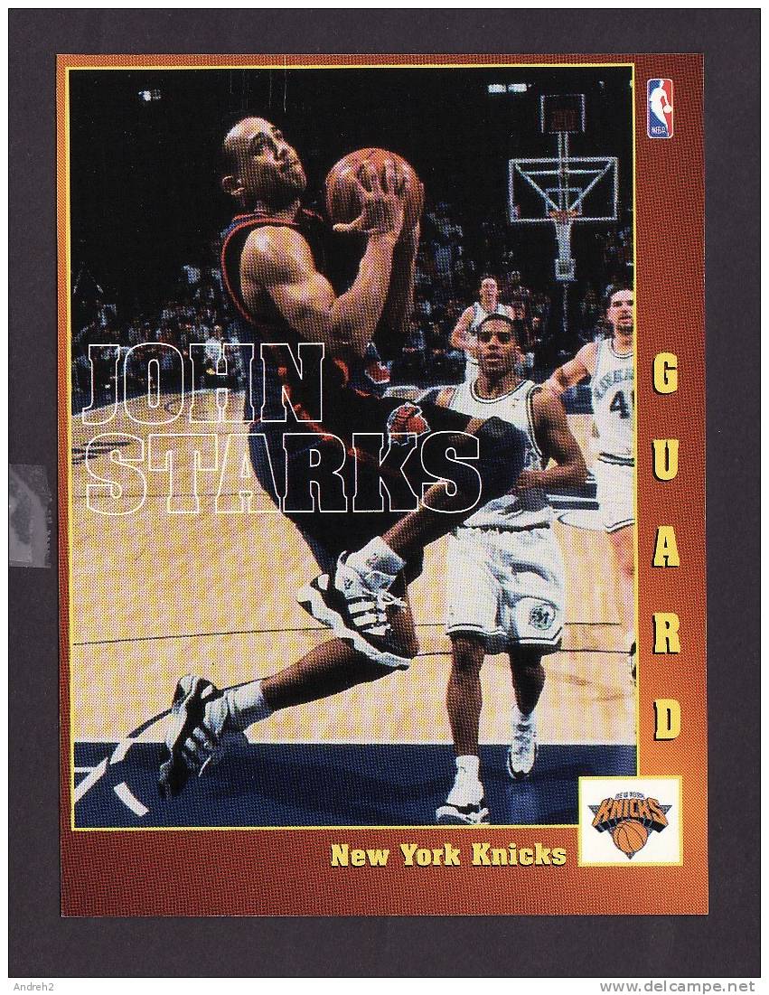 SPORTS - BASKETBALL - NBA -   JOHN STARKS  -  NEW YORK KNICKS - Basket-ball