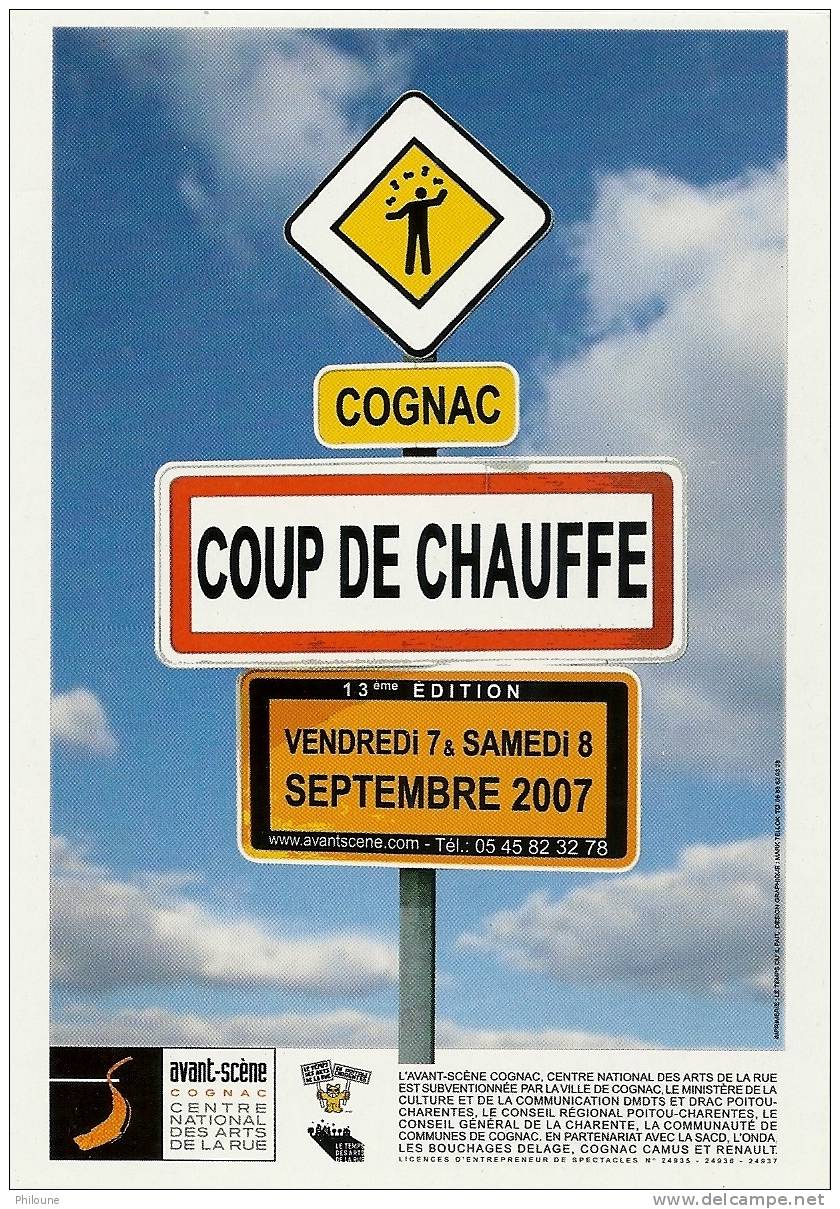 "Coup De Chauffe", Art De La Rue à Cognac, Ref 1103-069 - Manifestazioni