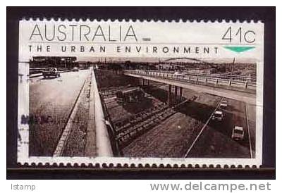1989 - Australian The Urban Envinroment 41c FREEWAY VIEWS Stamp FU From Booklet - Oblitérés