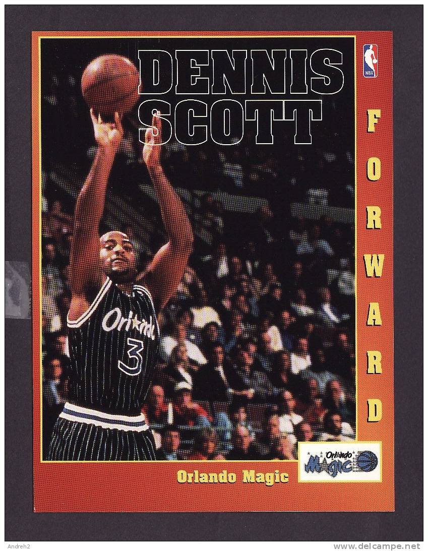 SPORTS - BASKETBALL - NBA -  DENNIS SCOTT  -  ORLANDO MAGIC - Basket-ball