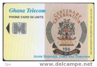 # GHANA 13 Ama Centenary Celebration 50 Sc7 03.99 - Ghana