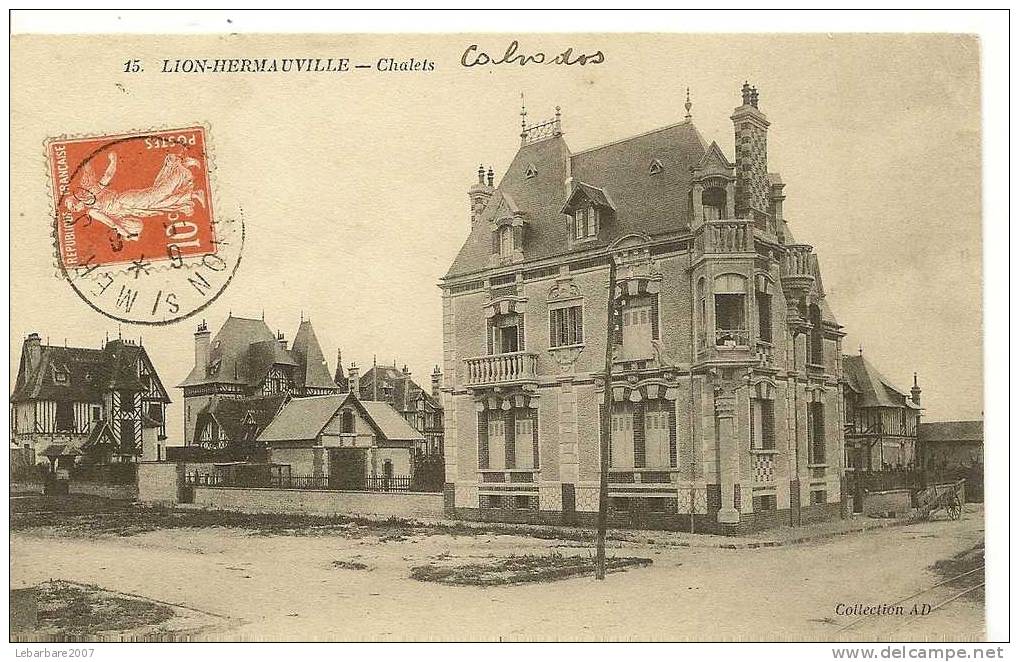 15 - LION-HERMAUVILLE - CHALETS - Autres & Non Classés