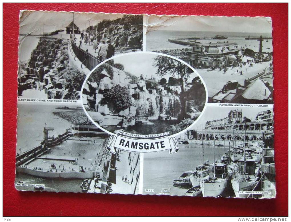 ROYAUME UNI - RAMSGATE - CARTE MULTI VUES - Voir L'état... - Ramsgate