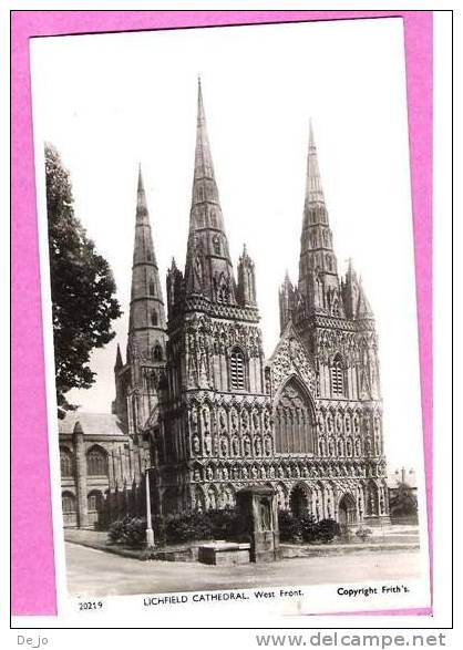 Lichfield Cathedral West Front - Andere & Zonder Classificatie