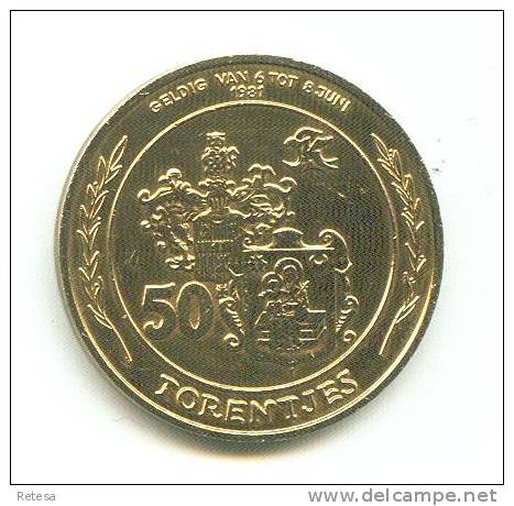 KESSEL - LO 50 TORENTJES  1981 - Tokens Of Communes