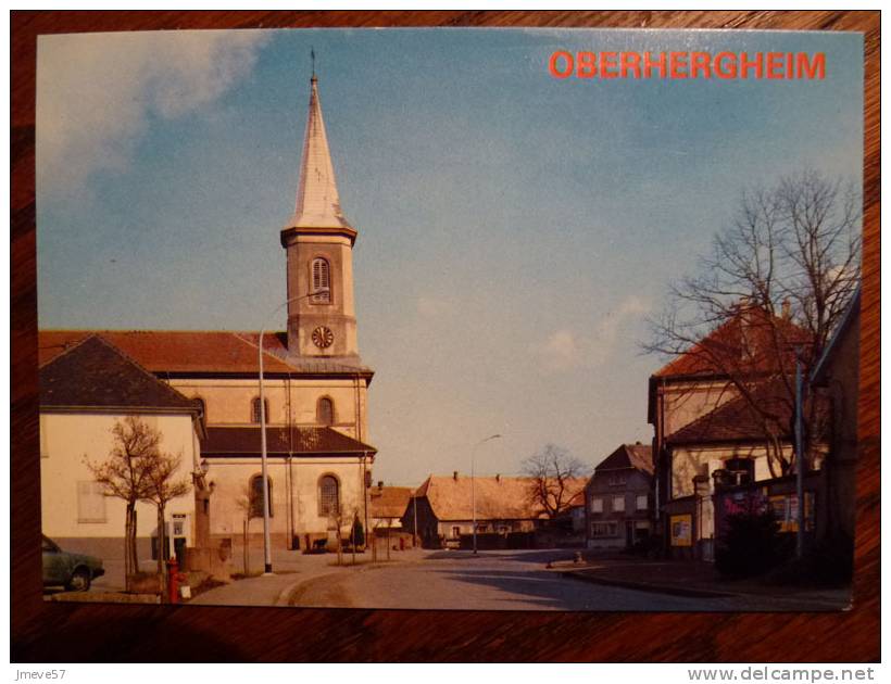 France, Oberhergeim, Rouffac, église Et écoles - Rouffach