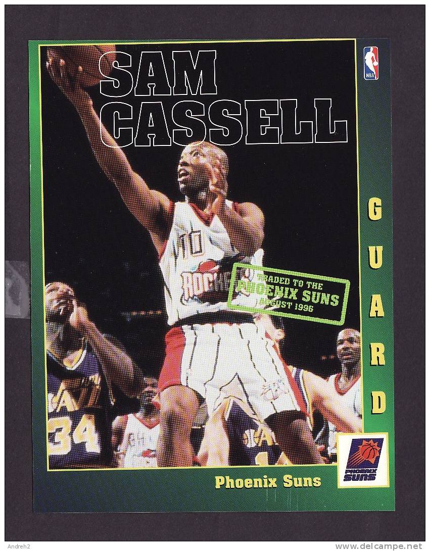 SPORTS - BASKETBALL - NBA -  SAM CASSELL - PHOENIX SUNS - Basketball