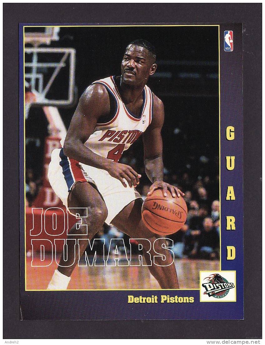 SPORTS - BASKETBALL - NBA -  JOE DUMARS  -  DETROIT PISTONS - Basketball