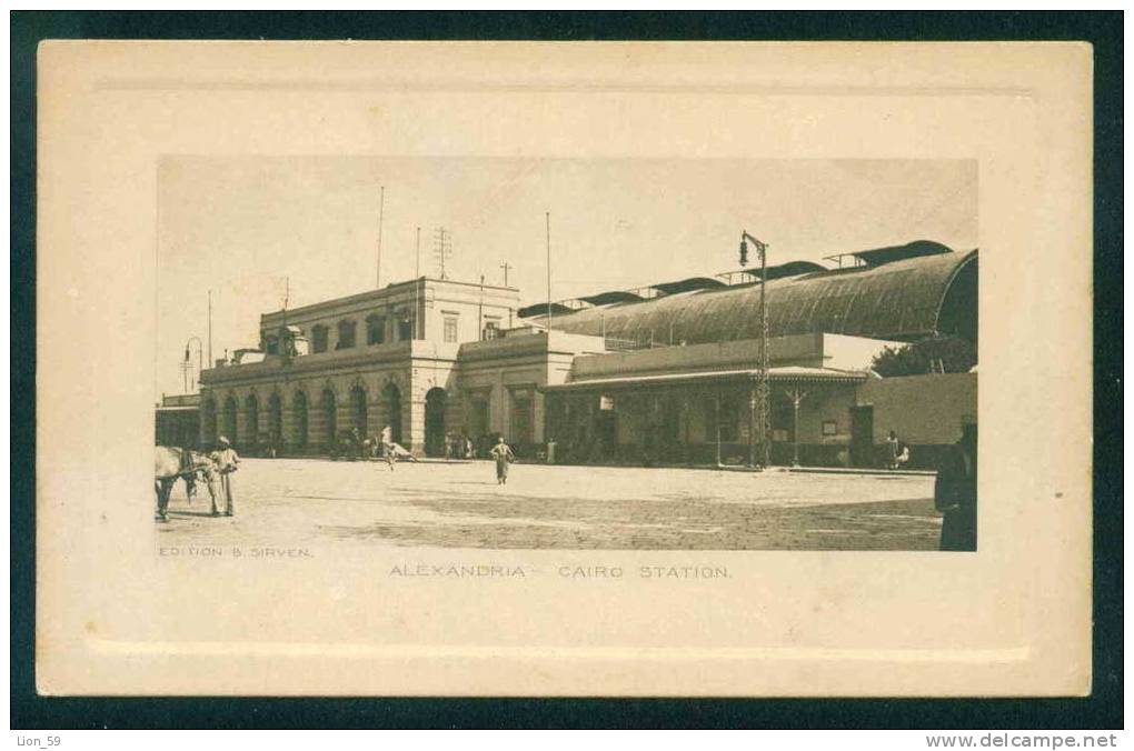 ALEXANDRIE ALEXANDRIA - CAIRO STATION - La Station Le Caire - Egypt Egypte Agypten Egitto Egipto 97050 - Alexandria