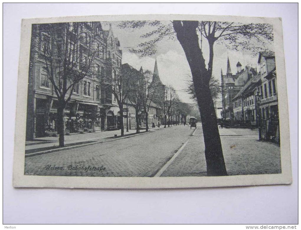 Uelzen - Bahnhofstrasse - 1916 Wk1  -Feldpost   - D72481 - Uelzen