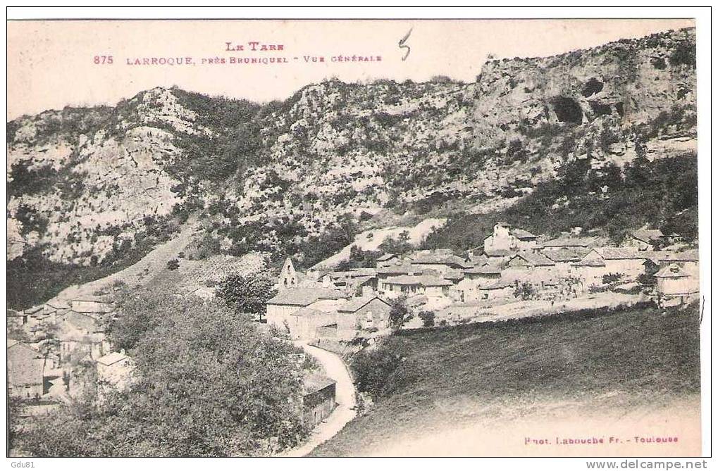 81 TARN LARROQUE Près De Bruniquel, Vue Générale  21 - Castelnau De Montmirail