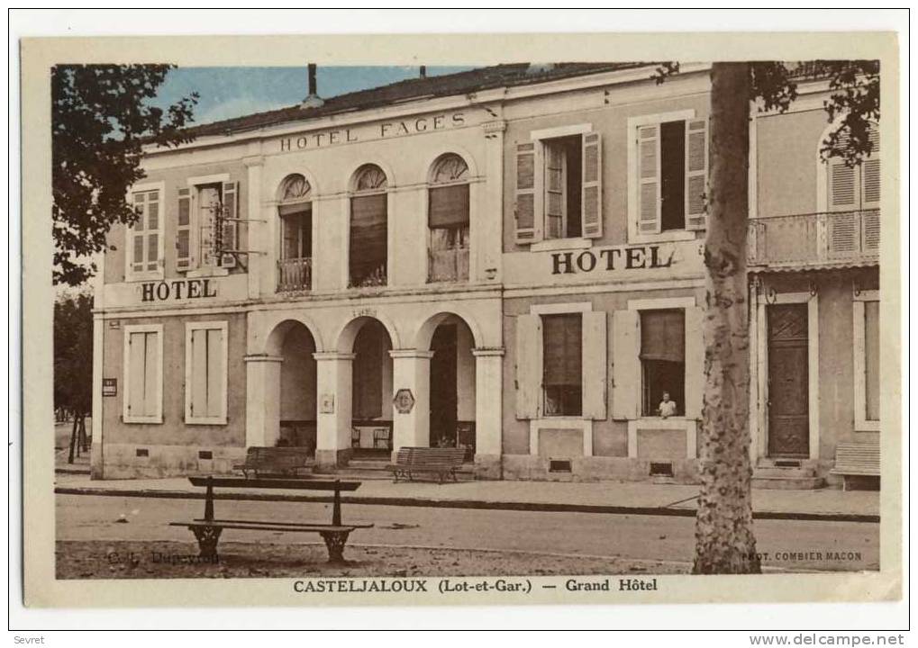 CASTELJALOUX  - Grand Hôtel  Fages - Casteljaloux