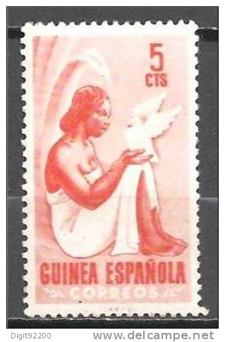 1 W Valeur Unused, Neuve - GUINEA ESPANOLA * 1953 - YT Nr 346 - N° 803-26 - Guinée Espagnole