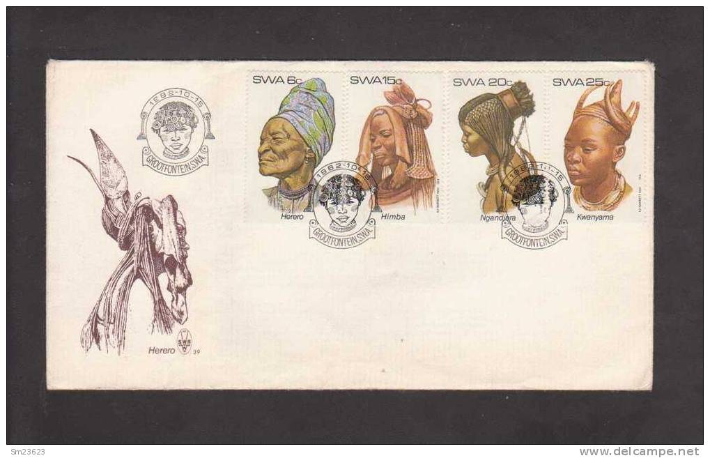 South West Africa 1982 ,  Mi.Nr. 528 / 31 - FDC , SS  - - FDC