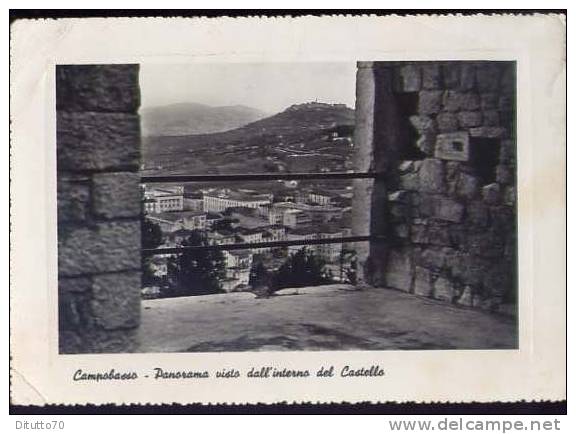 Campobasso - Panorama Visto Dall'interno Del Castello - Viaggiata - Campobasso