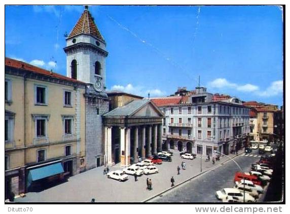 Campobasso - Piazza Gabriele Pepe E Cattedrale - 25034 - Viaggiata - Campobasso