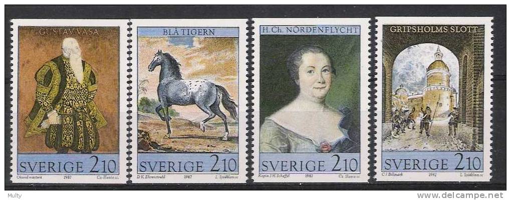 Zweden Y/T 1428 / 1431 (**) - Unused Stamps
