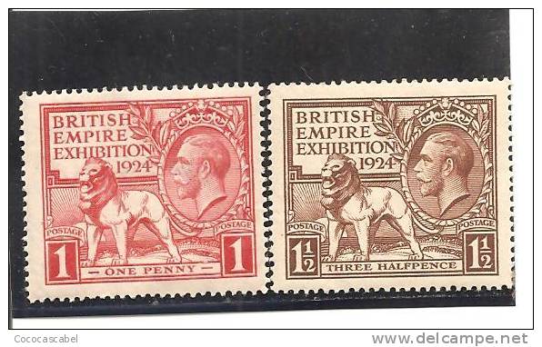 Gran Bretaña/ Great Britain Nº Yvert  171-72 (MH/(*)). - Unused Stamps