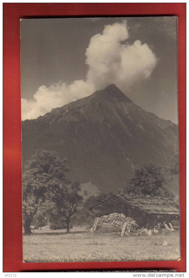 G1038 Aus Aeschi. Cachet Aeschi Bei Spiez 1944 Vers Biel. Photo Wäffer-Wyss Aeschi - Aeschi Bei Spiez