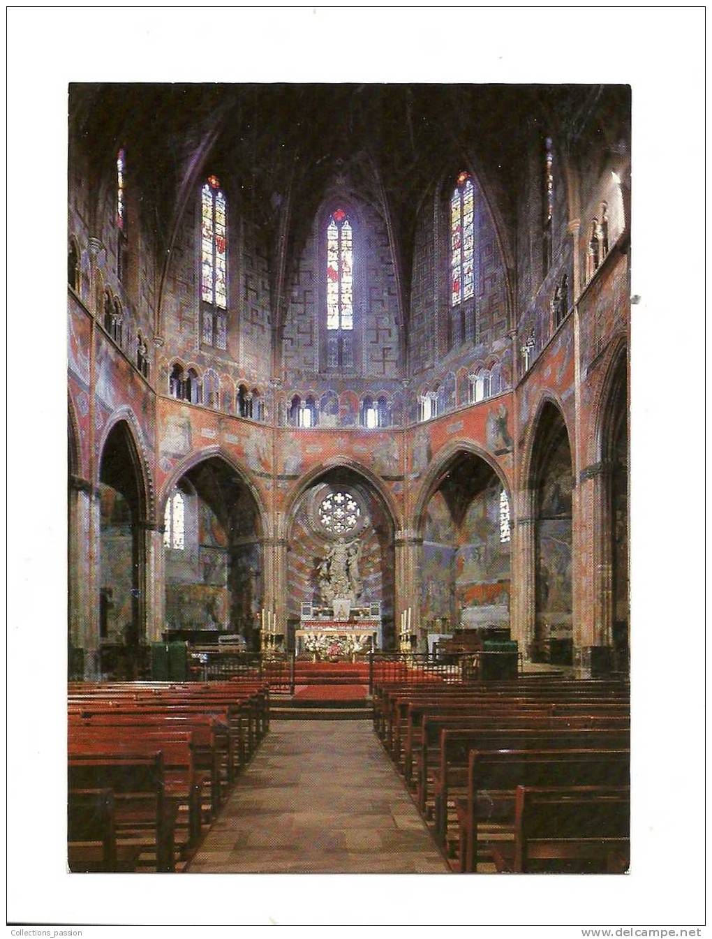 Cp, 81, Rabastens, Intérieur De L'Eglise De Notre-Dame Du Bourg - Rabastens