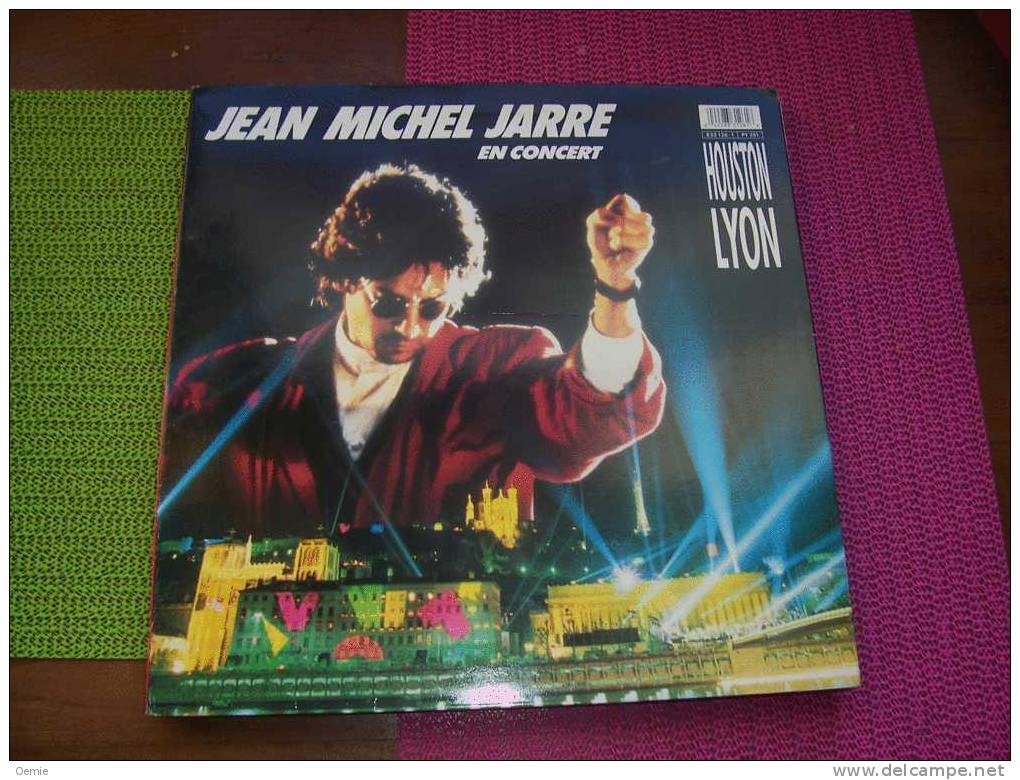 JEAN  MICHEL JARRE  °   EN  CONCERT   HOUSTON  LYON - Dance, Techno & House