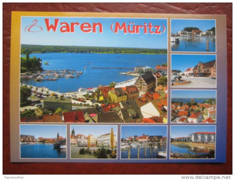 Waren (Müritz) - Mehrbildkarte "Waren (Müritz)" - Waren (Mueritz)