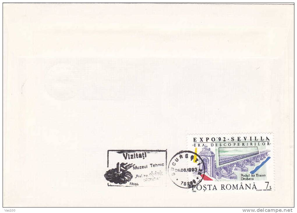 Windmills,moulins,do Die 1983 Special Cover Obliteration Concordante Romania. - Moulins