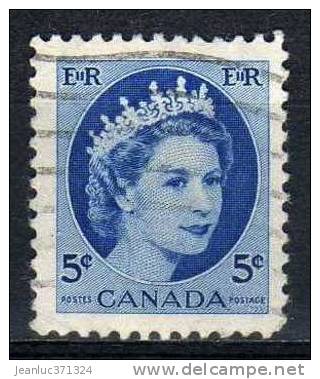 N° 271 O Y&T 1954 Elizabeth II - Used Stamps