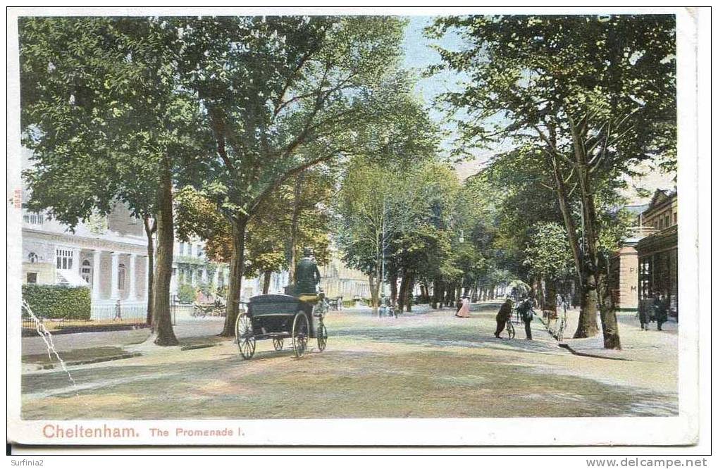 GLOS - CHELTENHAM - THE PROMENADE 1907  Gl203 - Cheltenham