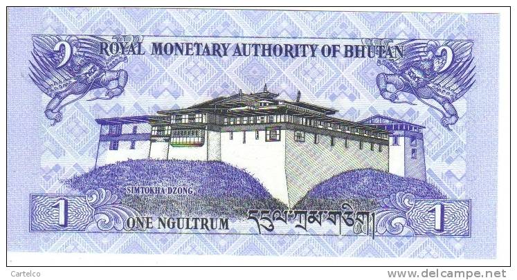 Bhutan 1 Ngultrum 2006 Unc - Bhután